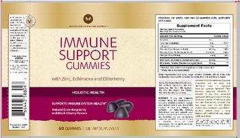 Vitamin World Immune Support Gummies With Zinc, Echinacea And Elderberry - supplement