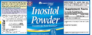 Vitamin World Inositol Powder - 