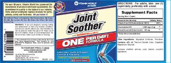 Vitamin World Joint Soother With Boswellia - supplement