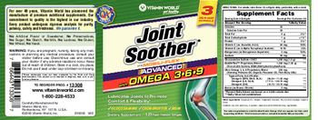 Vitamin World Joint Soother With Omega 3-6-9 - supplement