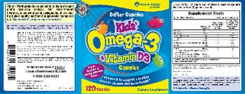 Vitamin World Kids' Omega-3 + Vitamin D3 Gummies - supplement