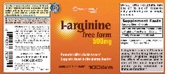 Vitamin World L-Arginine 500 mg - supplement
