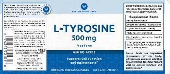 Vitamin World L-Lysine 500 mg Free Form - amino acid supplement