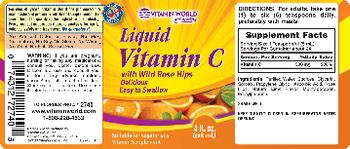 Vitamin World Liquid Vitamin C With Wild Rose Hips - vitamin supplement