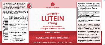 Vitamin World Lutigold Lutein 20 mg - supplement