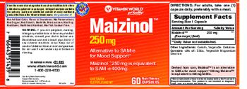 Vitamin World Maizinol 250 mg - supplement