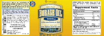 Vitamin World Max GLA Borage Oil 1000 mg - supplement