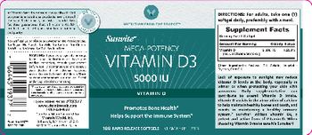 Vitamin World Mega-Potency Vitamin D3 5000 IU - vitamin supplement