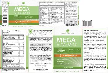 Vitamin World Mega Vita-Min Timed Release - supplement