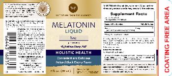 Vitamin World Melatonin Liquid 1 mg Natural Black Cherry Flavor - supplement