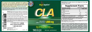 Vitamin World Myo-Leptin CLA 1,000 mg - supplement