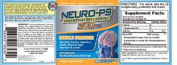 Vitamin World Neuro-PS 200 mg Double Strength - supplement