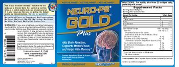 Vitamin World Neuro-PS Gold Plus - supplement