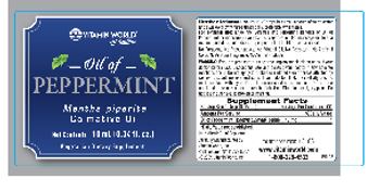 Vitamin World Oil Of Peppermint - 