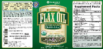 Vitamin World Organic Flax Oil - supplement