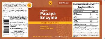Vitamin World Papaya Enzyme - vegetarian supplement