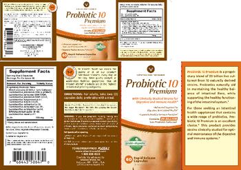 Vitamin World Probiotic 10 Premium - supplement