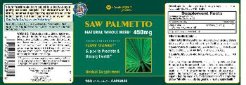 Vitamin World Saw Palmetto  450 mg - herbal supplement