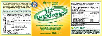 Vitamin World Soy Isoflavones - supplement