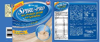 Vitamin World Spiru-Pro Soy Protein Drink With Spirulina Natural Vanilla - supplement
