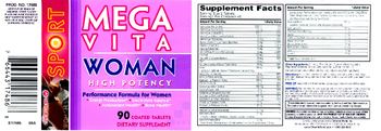 Vitamin World Sport Mega Vita Woman - supplement