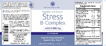 Vitamin World Timed Release Stress B-Complex With C 500 mg - vitamin supplement