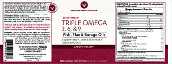 Vitamin World Triple Omega 3, 6, & 9 - supplement