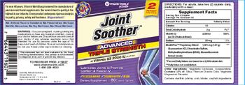 Vitamin World Triple Strength Joint Soother - supplement