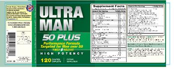 Vitamin World Ultra Man 50 Plus - supplement
