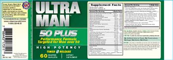 Vitamin World Ultra Man 50 Plus - supplement