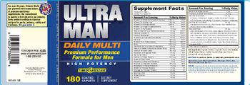 Vitamin World Ultra Man Daily Multi - supplement
