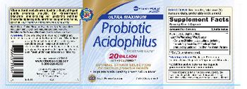 Vitamin World Ultra Maximum Probiotic Acidophilus - supplement
