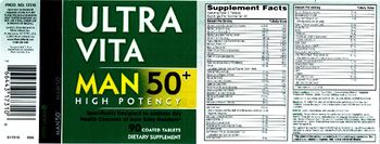 Vitamin World Ultra Vita Man 50+ - supplement