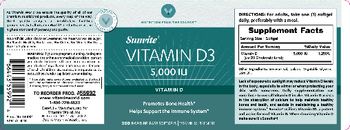 Vitamin World Vitamin D3 5,000 IU - vitamin supplement