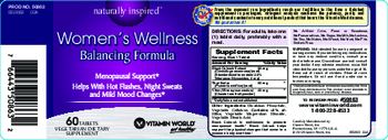 Vitamin World Women?s Wellness Balancing Formula - vegetarian supplement