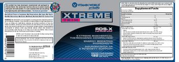 Vitamin World Xtreme Trim RDS-X - supplement