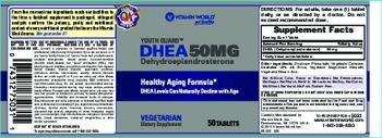 Vitamin World Youth Guard DHEA 50 mg - supplement