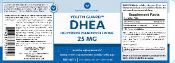 Vitamin World Youth Guard DHEA Dehydroepiandrosterone 25 mg - vegetarian supplement