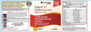 Vitamin World Zygest 13 Multi-Enzyme - supplement