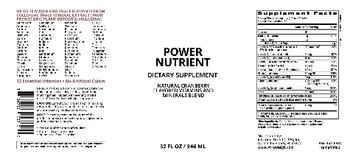 Vitamins Direct (USA), Inc. Power Nutrient Natural Cranberry Flavored Vitamins and Minerals Blend - supplement