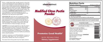 VitaminsDirect Modified Citrus Pectin Powder - supplement
