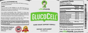 VitaMonk GlucoCell - supplement