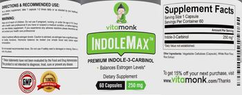VitaMonk IndoleMax - supplement