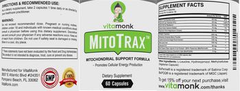 VitaMonk MitoTrax - supplement