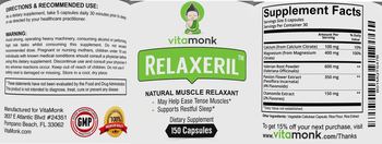 VitaMonk Relaxeril - supplement