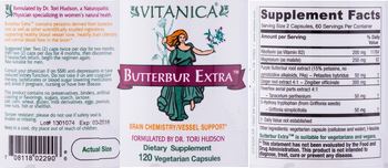 Vitanica Butterbur Extra - supplement