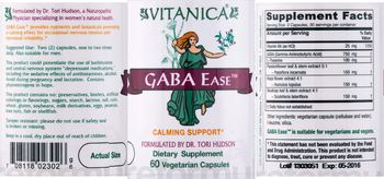 Vitanica GABA Ease - supplement