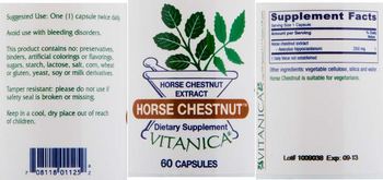 Vitanica Horse Chestnut - supplement
