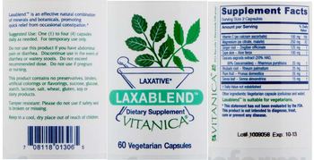 Vitanica Laxablend - supplement