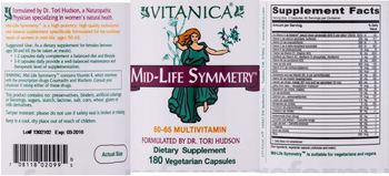 Vitanica Mid-Life Symmetry - supplement